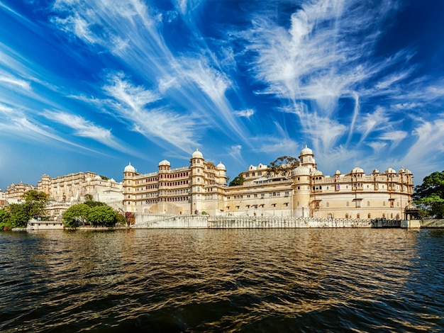 Palácio da cidade, udaipus, rajasthan