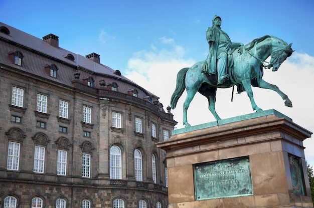 Palácio de Christiansborg em Copenhaga Dinamarca