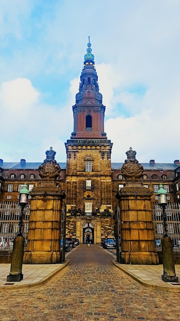 Palácio de Christiansborg em Copenhague