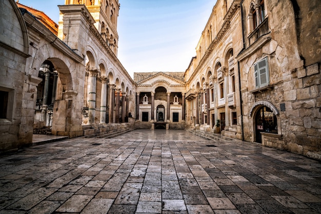 Palácio de Diocleciano em Split, Croácia