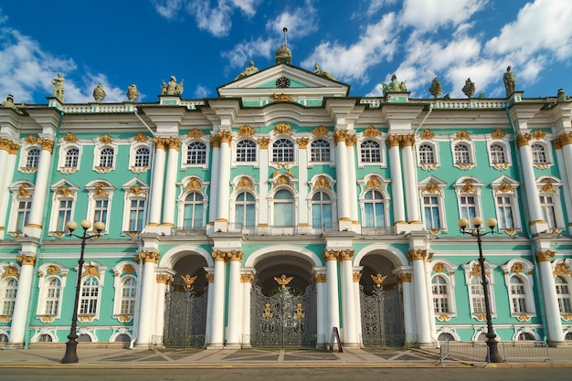 Palácio de inverno em São Petersburgo.