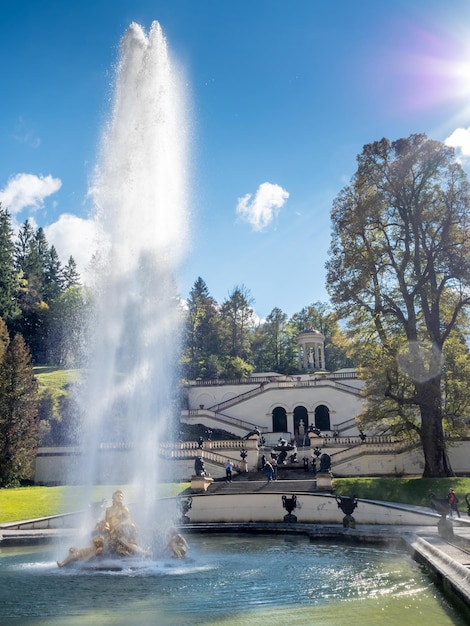 Palácio de Linderhof em Ettal Alemanha