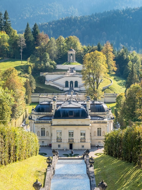 Palácio de Linderhof em Ettal Alemanha