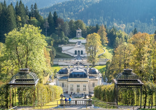 Palácio de Linderhof em Ettal Alemanha