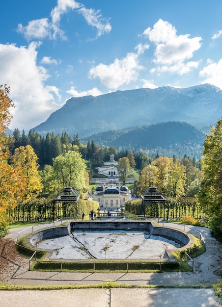 Palácio de Linderhof em Ettal Alemanha