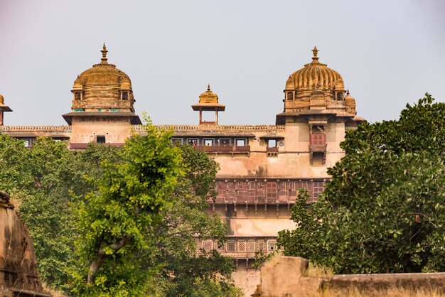 Palácio de orchha, madhya pradesh.