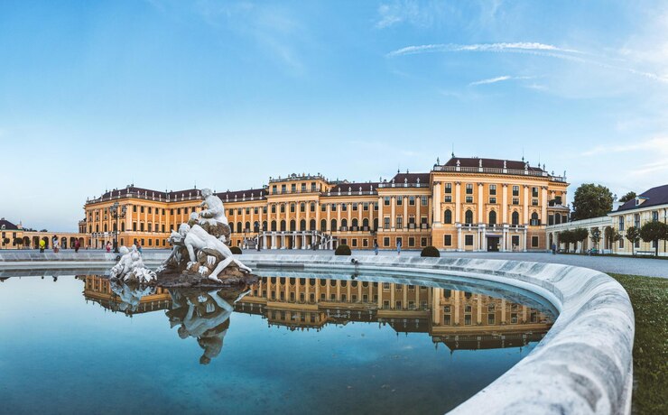 Foto palácio de schonbrunn em viena, áustria