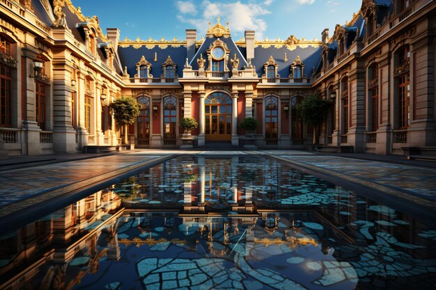 Palácio de Versalhes, em Paris, França