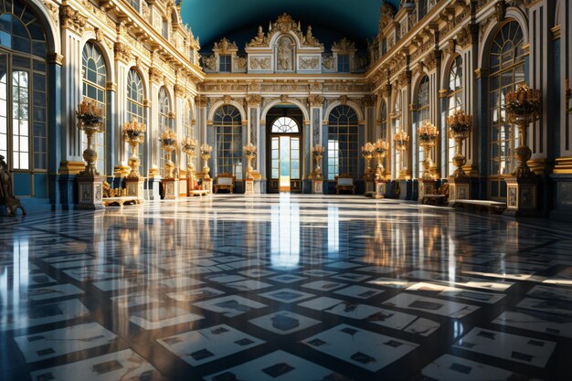 Palácio de Versalhes, em Paris, França