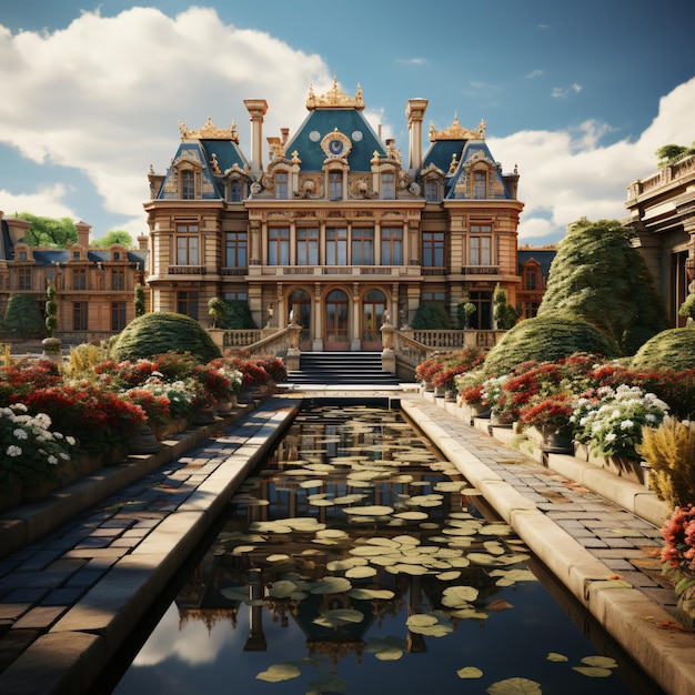 Palácio de Versalhes, em Paris, França