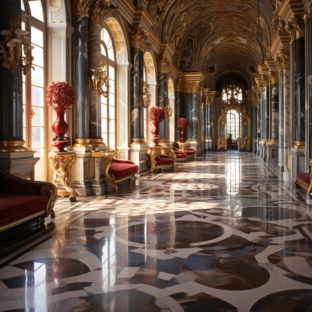 Palácio de Versalhes, em Paris, França