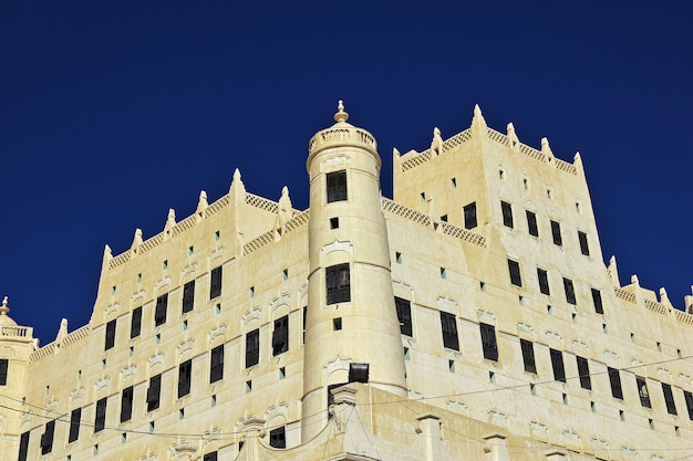 Foto palácio dos sultões, seyun, wadi hadramaut, iêmen