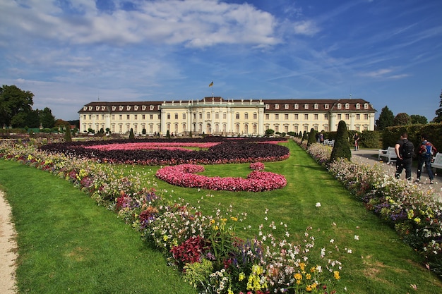 Palácio e parque em Ludwigsburg, Alemanha