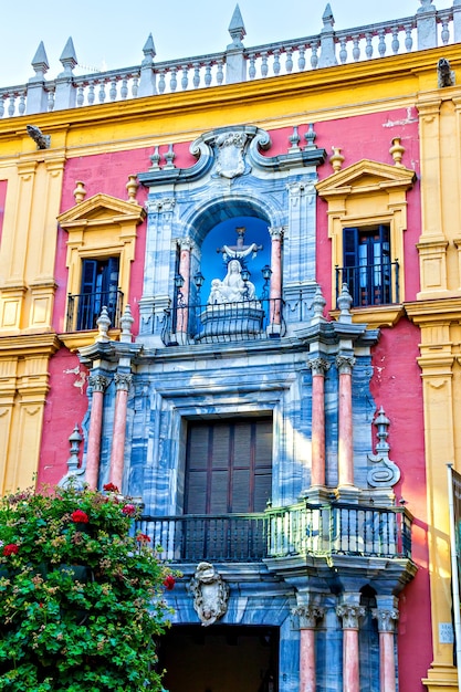 Palácio episcopal de Málaga, Andaluzia, Espanha