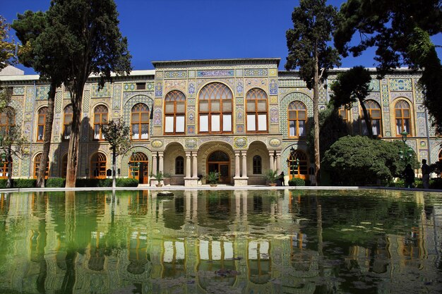 Foto palacio de golestan en la ciudad de teherán, irán