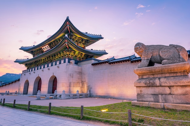 Palácio Gyeongbokgung em Seul