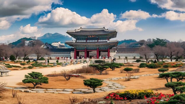 El palacio de Gyeongbokgung