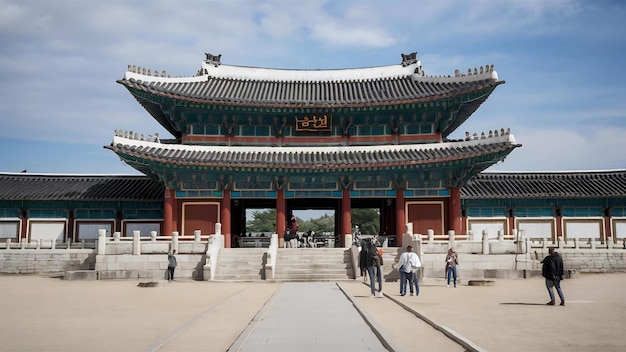 El palacio de Gyeongbokgung