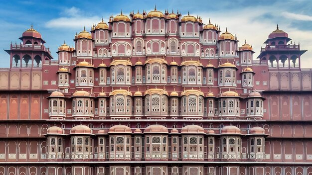 Foto el palacio de hawa mahal en jaipur