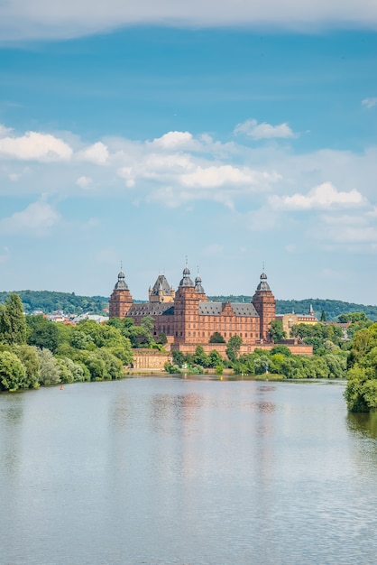 Palacio de Johannisburg en Aschaffenburg, cerca de Frankfurt, Alemania