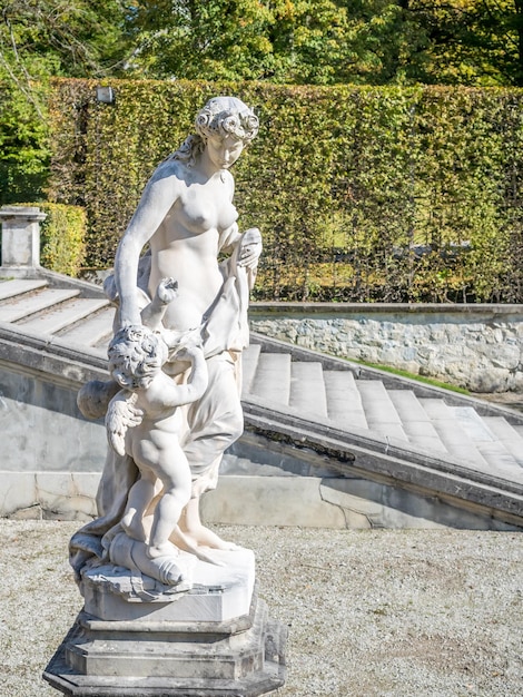 Foto palacio de linderhof en ettal alemania