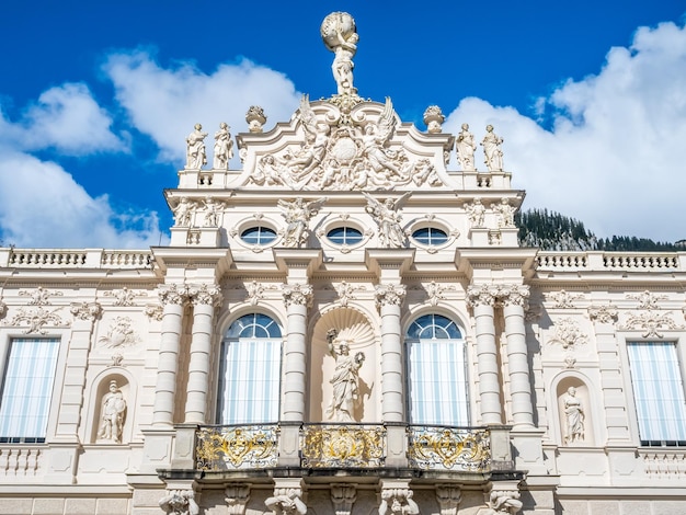 Foto palacio de linderhof en ettal alemania