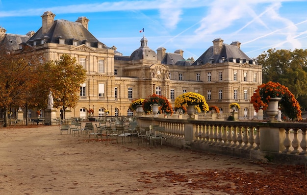 El palacio de Luxemburgo París Francia