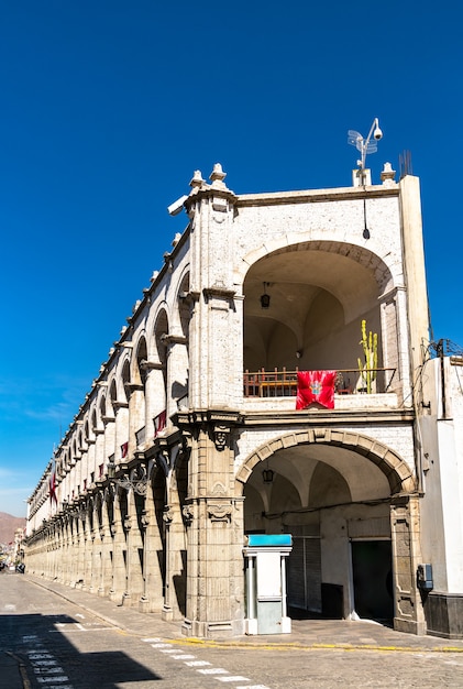 Palácio municipal em arequipa peru