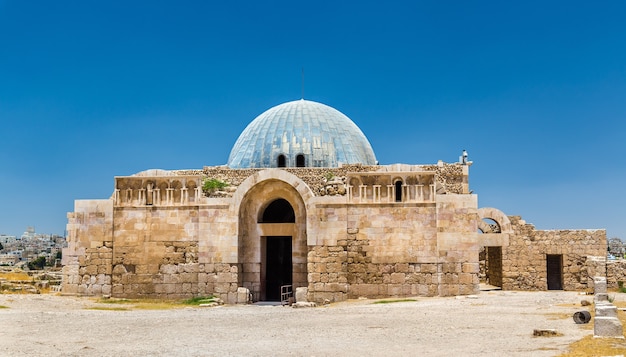 Palacio omeya en la ciudadela de Amman - Jordania