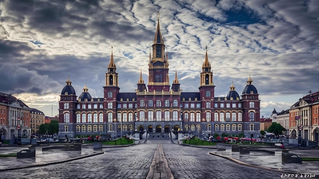 Foto palacio del parlamento de christiansborg
