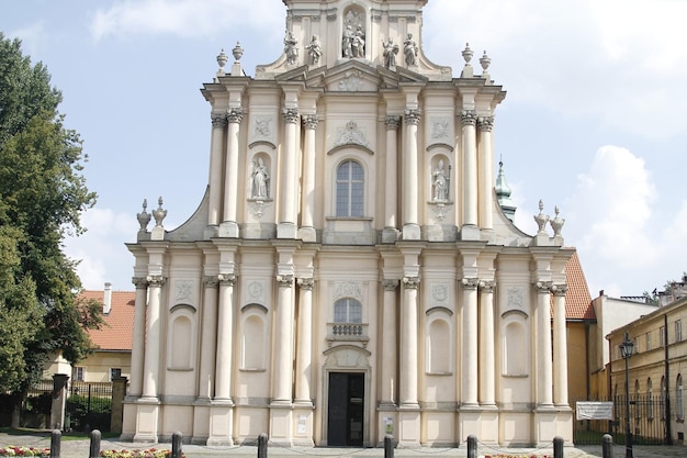 Palácio presidencial na cidade de Varsóvia Polônia