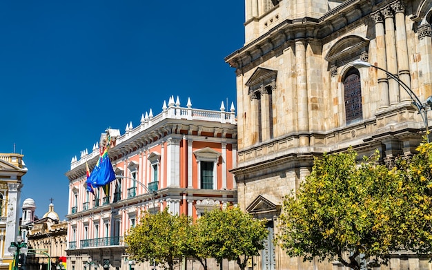 Palacio Quemado, der Regierungspalast in La Paz, Bolivien