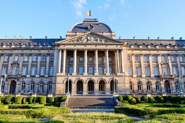 Foto palacio real de bruselas en bélgica