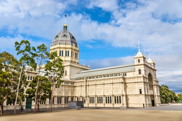 El Palacio Real de Exposiciones, un sitio del patrimonio mundial de la UNESCO en Melbourne, Australia