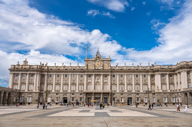 Foto palacio real en madrid españa