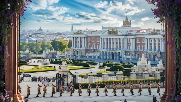 El Palacio Real de Madrid, España