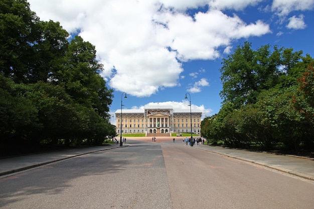 El Palacio Real de Oslo Noruega