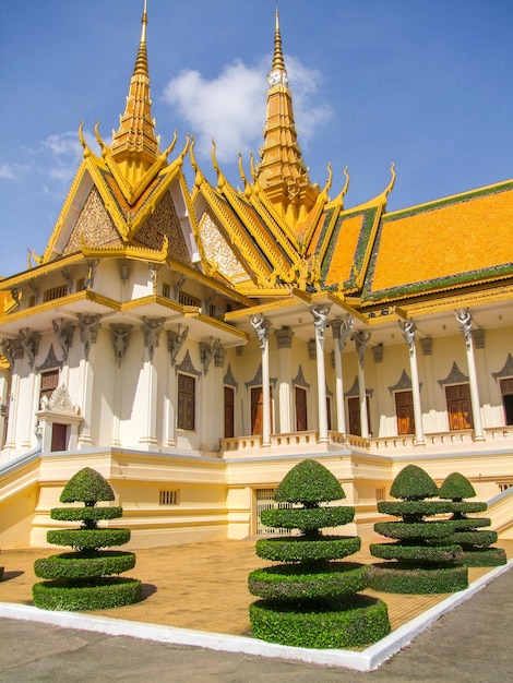 El Palacio Real en Phnom Penh