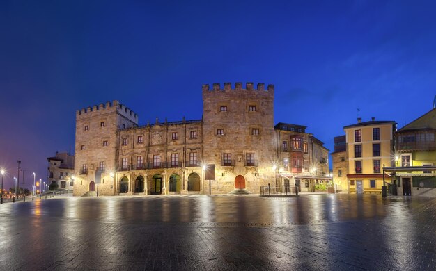 Palacio de Revillagigedo en la ciudad de Gijón Asturias España