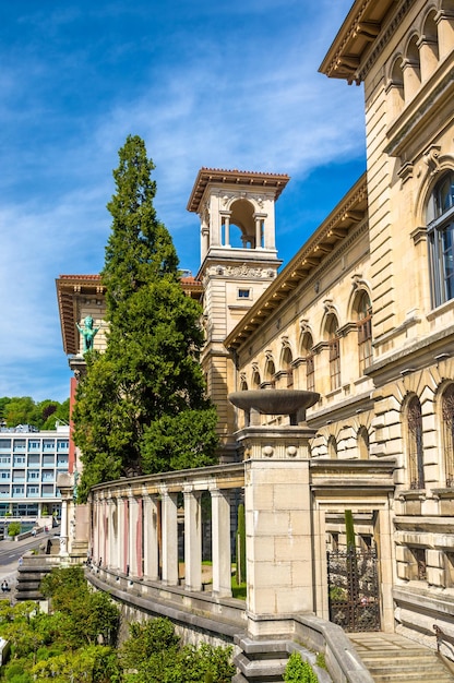 El Palacio de Rumine en Lausana, Suiza