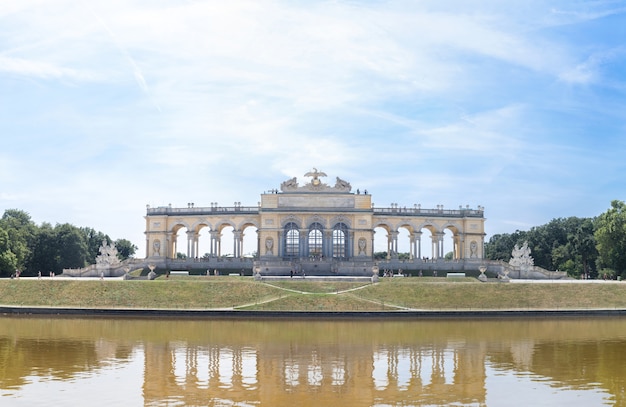 Foto palácio schonbrunn jardim gloriette