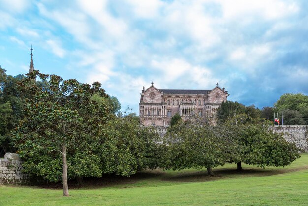 Palacio de Sobrellano en Comillas Cantabria España