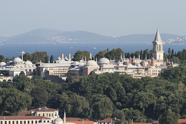 Palacio de Topkapi en la ciudad de Estambul