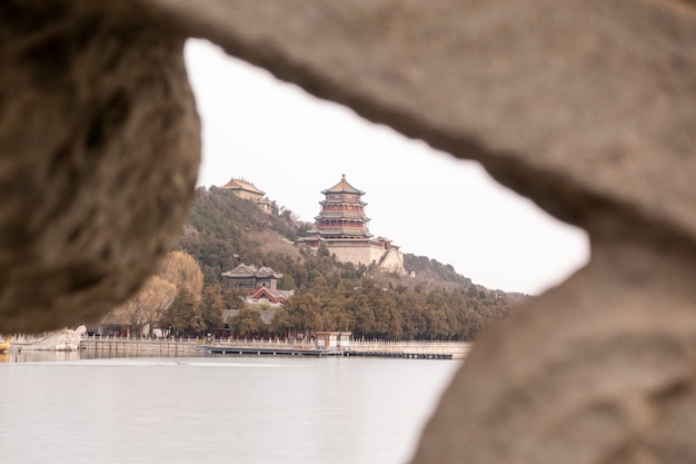 Foto palacio de verano en beijing