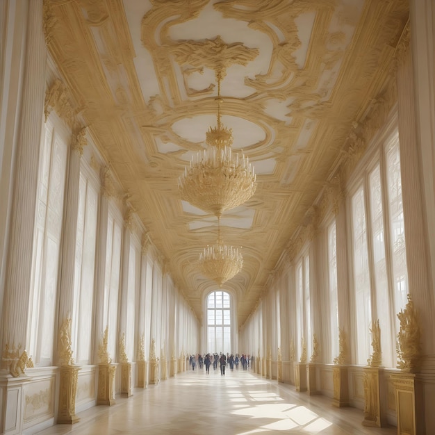 El Palacio de Versalles es un punto de referencia.