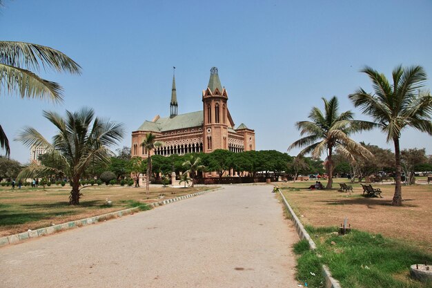 Palacio vintage de Frere Hall en Karachi, Pakistán