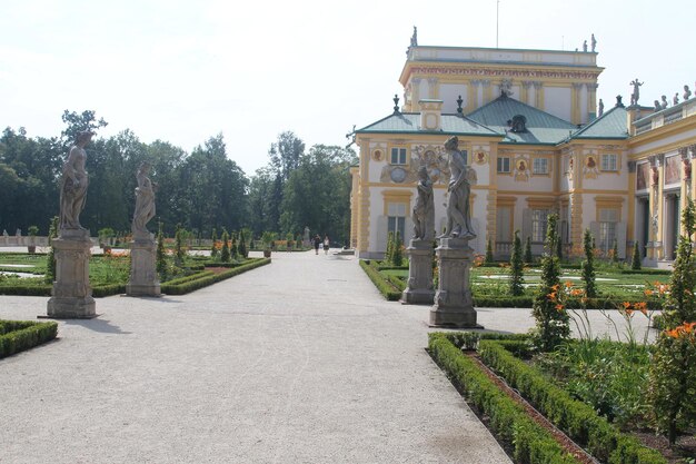 Palacio Wilanow en la ciudad de Varsovia Polonia