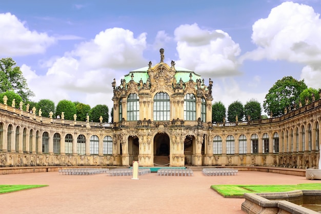 Palácio Zwinger (Der Dresdner Zwinger) em Dresden, Alemanha