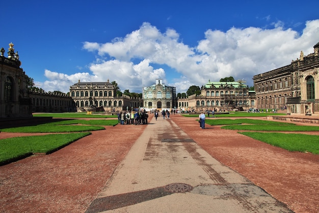 Palacio Zwinger en Dresde, Sajonia Alemania