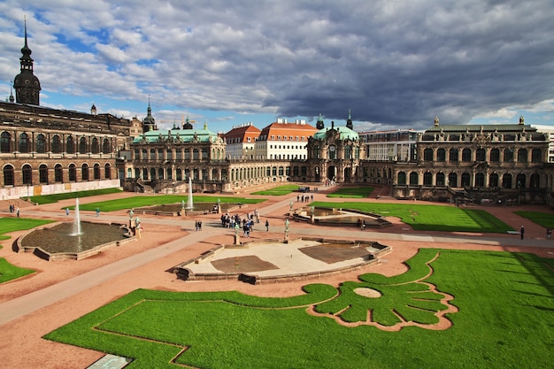 Palacio Zwinger en Dresde, Sajonia Alemania